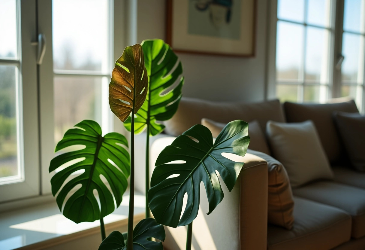 feuille monstera