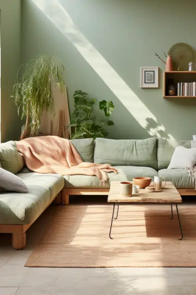 15 idées déco pour un salon vert sauge : inspiration et tendances