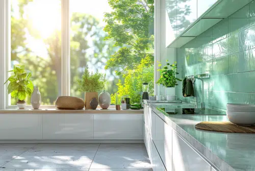 Comment intégrer une touche de vert d’eau dans votre cuisine : idées et inspirations
