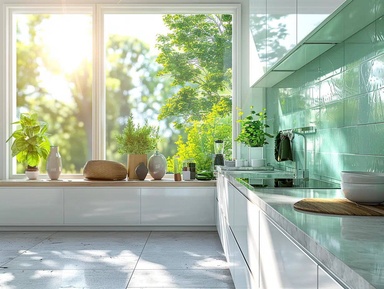 Comment intégrer une touche de vert d’eau dans votre cuisine : idées et inspirations