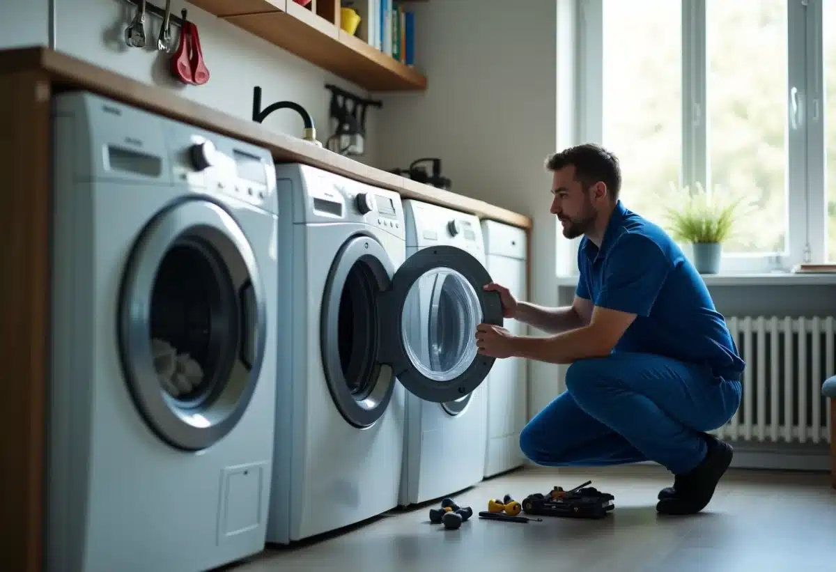 Comparatif des tarifs pour le changement de roulement de machine à laver selon les marques